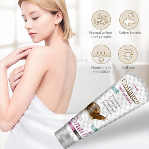 Gommage d'escargot pour tout le corps nettoyant exfoliant rétrécissant les pores hydratant et éclaircissant vente en gros Gommage d'escargot - Product Image 5