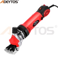 Máquina Esquiladora Eléctrica Industrial Inalámbrica para Ovejas y Cabras, 18V, de Alta Velocidad, con Diámetro de Corte de 76 mm