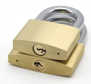 TRUMY 20毫米定制高安全钥匙扣类似小型迷你廉价铜黄铜挂锁