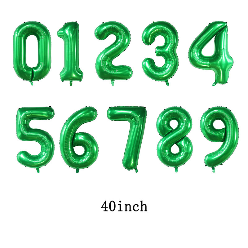 Green 0~9