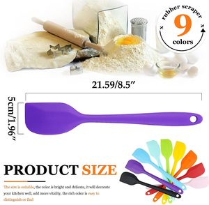 The Industry Low Price Long <b>Hand</b> Silicone Spatula Kitchen Silicon Spatula Silicone Cooking Spatula - Product Image 3