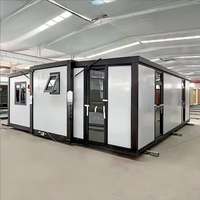 Maison Portable 20 pieds 40 pieds Conteneur de luxe préfabriqué à double étage Restaurant avec cuisine