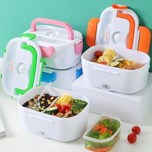 110V/220V Plastic Portable Heater Bento Electric Heated <b>Lunchbox</b> Hot Food Thermal Lunch Box - Product Image 4