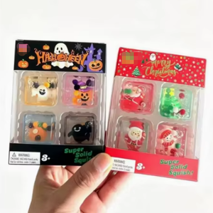 NED D0H Super Solid Squishy Halloween Christmas Theme TPE Fidget Toys 3+ Unisex - Product Image 1