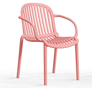 USA DELIVERY Modern <b>Stackable</b> Plastic <b>Dining</b> <b>Chair</b> | Commercial Restaurant Café & Outdoor Seating - Product Image 3