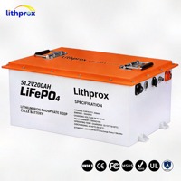 Batterie de mobilité électrique 51.2V200AH 10.24KWh, cellules LFP de qualité A, longue durée de vie, large plage de température, pour fauteuil roulant électrique