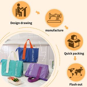 OEM peut personnaliser des boîtes à lunch imperméables de grande capacité pour l'extérieur, des sacs à lunch pour étudiants et employés de bureau - Product Image 6