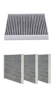 Filtre à air plissé de remplacement pour climatiseur, en fibre synthétique, avec cadre en carton, faible résistance, maille métallique, porosité 5 µm, haute performance - Product Image 6