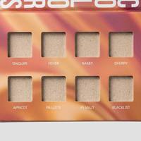 Palette de maquillage magnétique en papier de luxe personnalisée avec logo, étui vide pour fards à paupières avec miroir, marque privée