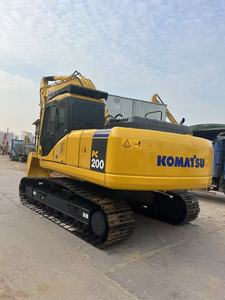 รถขุดตีนตะขาบขนาดกลาง Komatsu PC200 มือสองจากญี่ปุ่นแท้ น้ำหนัก 20 ตัน รถขุดไฮดรอลิก Komatsu PC200 สำหรับงานก่อสร้าง - Product Image 3