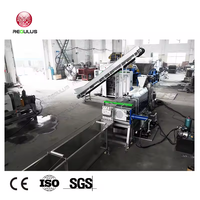 Flocons en plastique HDPE de haute qualité fondant la machine de granulation de déchets rigides PP PE Regulus réutilisant la ligne de pelletisation