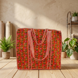 Sac fourre-tout bohème en velours matelassé, couleur unie, grande capacité, ouverture par le haut, fermeture éclair, doublure en coton, pour l'été et la plage, pour femme - Product Image 6