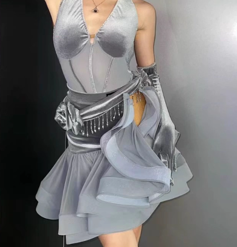 Gray dress