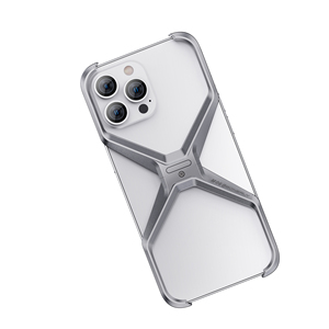 กรอบโลหะอลูมิเนียมกันกระแทกแบบบางพิเศษสำหรับ <span class=keywords><strong>iPhone</strong></span> 13/14/15/16เคสพร้อมผลิตภัณฑ์ดรอปชิปงานฝีมือด้วยไฟฟ้า - Product Image 2