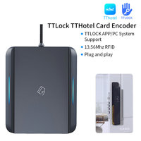 Encodeur de cartes TTLOCK, lecteur de cartes intelligentes NFC 13.56M M1 IC, scanner de puces RFID pour logiciel de système TTHotel, hôtel, appartement