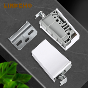 Linkcho גבוהה-סוף abs מדף פלסטיק מתלה סוגר קוד קל התקנה ארון התקנה ארון תלייה - Product Image 3