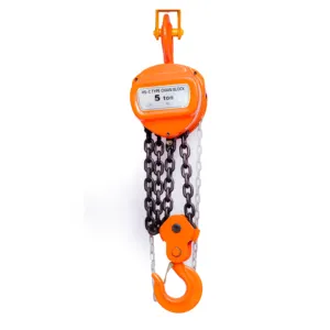 China Supplier 1 Ton 2 Ton 3 Ton 5 Ton 10 Ton Lift Hand Chain Pulling Block Machine