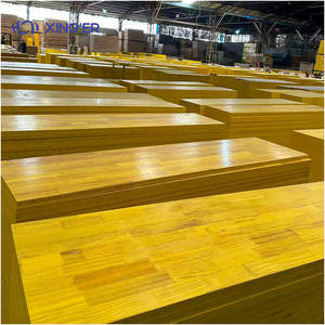 Pannello in compensato XINGER a 3 strati di colore giallo per casseforme DOKA per costruzioni edili - Product Image 2