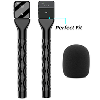 Microphone Sans Fil Portable H1 – Conception Résistante au Vent, Support de Logo Personnalisé, Accessoire pour Diffusion en Direct