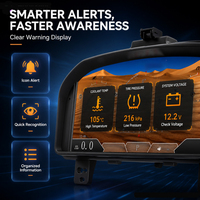 Panel Instrumen Digital Aftermarket untuk FORD F150 2008--2010