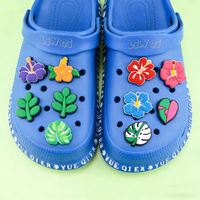 Nouvelle série Wanker : Accessoires DIY en caoutchouc souple, boucles pour chaussures à trous de styles variés, bijoux, ornements et décorations de chaussures en strass