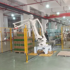 Boyang industrial manipulador robô braço manipulador coluna única para paletização