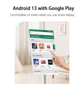 21.5-Inch Versatile Smart Standing <strong>Tablet</strong> <strong>with</strong> IPS Display <strong>Android</strong> 13.0 OS NFC POE USB WIFI 6 Portable TV Features - Product Image 5