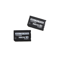 Lector de Tarjetas Memory Stick Pro Duo para PSP 1000, Adaptador de Tarjeta Micro SD TF a MS para PSP2000, Convertidor de Tarjeta de Memoria para PSP3000