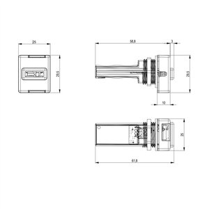 Modulo Radio 5x17x7 Cm con Comunicazione Ethernet per Integrazione di Rete - Product Image 1