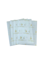 Papier de soie biodégradable et recyclable avec logo, papier de soie pour emballage, papier de soie personnalisé pour cadeaux et artisanat avec logo