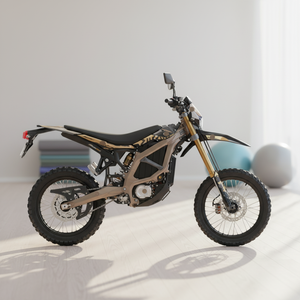 Vélo Électrique Homologué Route 2026 Sur Ron Ultra Bee 21kW 60Ah avec Clignotants Gauche/Droite, en Alliage d'Aluminium Forgé Noir et Marron - Product Image 3