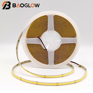 ไฟแถบ LED COB แรงดันต่ำ DC 12V 24V สำหรับตกแต่งสถาปัตยกรรม  ทองแดงอัจฉริยะ  ไฟ LED แบบยืดหยุ่นสำหรับภูมิทัศน์  แบบไม่ต้องบัดกรี  หรี่แสงได้ - Product Image 1