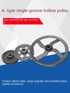 Precision Drilling 1-Slot Transmission V-Shaped <strong>Pulley</strong> 80-150mm Cast Iron <strong>Timing</strong> Sheave for Machinery Industries - Product Image 5