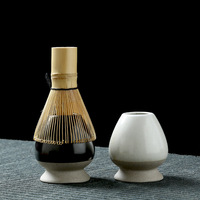 Ensemble de fouets à matcha japonais en bambou, fouet en bambou personnalisé, bol en céramique, kit de fouet à matcha, kit de matcha cérémoniel