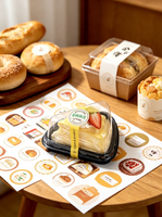 Autocollants personnalisés holographiques anti-contrefaçon écologiques en papier adhésif pour emballage alimentaire - Étiquettes imperméables Or Riz Graines Fruits