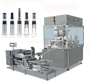 Automatic Digital Rotary High Precision Prefilled Syringe Liquid Filling And Plugging Machine For Manual