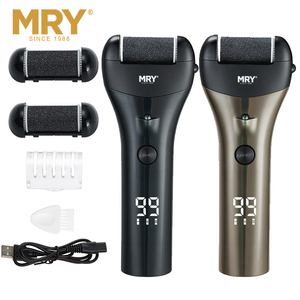 Removedor de callos eléctrico de piel muerta MRY, Lima para pies, herramienta para pies, Lima lavable para pies con almohadilla de papel de lija de repuesto, herramienta de pedicura - Product Image 5