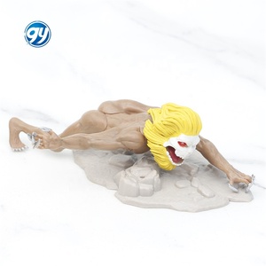 ฟิกเกอร์ 6 ชิ้น/ชุด แอคชั่นฟิกเกอร์ อนิเมะ ไททัน ชุดฟิกเกอร์แอคชั่น อาจิโตะ เคโมโนะ โนะ เคียวจิน - Product Image 2