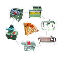 Machine de découpe de bâtons alimentaires, appareil en bois et en bambou, barbecue, usine