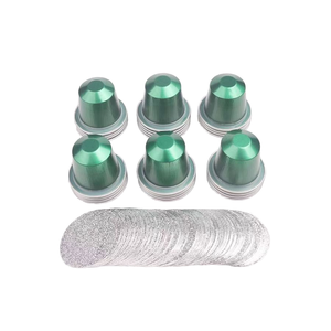 Oferta Especial: Filtros de Aluminio Vacíos para Cápsulas de Café, 15ml 5g, Tapas de Grado Alimenticio con Anillo de Goma, Moldeado de Pulpa Reciclable - Product Image 1