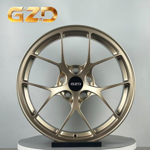Jantes GZD en alliage personnalisées 18 19 20 21 pouces 5x112 5x114.3 Or 5x120 pour <span class=keywords><strong>Audi</strong></span> S4 S5 RS5 <span class=keywords><strong>RS6</strong></span> RS7 RS, jantes de voiture - Product Image 3