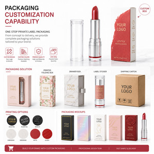 Lápiz Labial Mate de Marca Privada con Logotipo Personalizado, Vegano, Resistente al Agua, de Larga Duración, en Tubo Transparente, Venta al por Mayor de Maquillaje y Cosméticos - Product Image 5