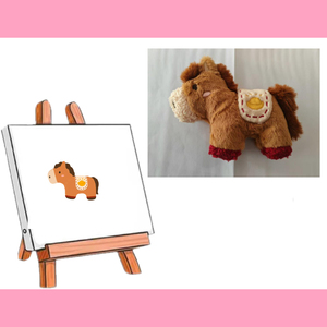 Juguete Suave con Diseño de Caballo para Mascotas, Divertido para Masticar y Jugar con Sonido - Product Image 2