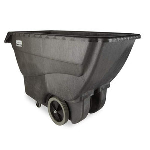 Carrello Multiuso 600 L con Cassone Ribaltabile e Ruote per Uso Esterno - Product Image 1