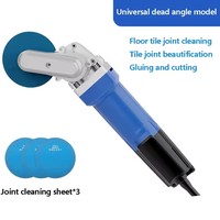 Machine de nettoyage de joints de carrelage électrique de qualité industrielle 220V, meuleuse d'angle à moteur à balais, mini-outil de découpe et de polissage, garantie 2 ans Q5