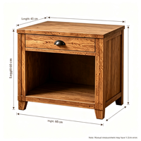 Table de chevet multifonctionnelle pour chat et animal de compagnie avec tiroir de rangement et cadre robuste