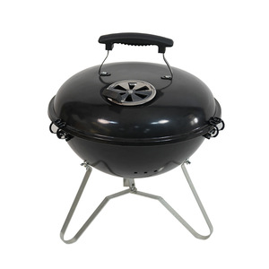 Charcoal Pot 14-Inch Portable Outdoor BBQ Grill Ball Charcoal Grill Small Barbecue Grill - Product Image 3