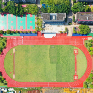 INOLP Revêtement de sol sportif anti-éblouissement en PU réduit la fatigue oculaire Piste de course extérieure avec finition de qualité supérieure pour les installations sportives - Product Image 1