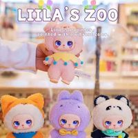 Llavero de Peluche de Plástico de la Serie Baby Three Liila Frozen Generación 2, Figura de Juguete Artístico de Moda, Mini Juguete de Peluche, Colgante para Bolsa