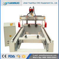 YN1200 colonne ronde cylindre bois jambes barre de matrice grande taille accessoire rotatif CNC routeur gravure tournage faisant la Machine